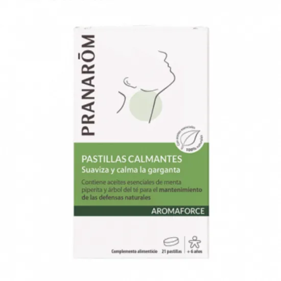 PRANAROM Aromaforce pastillas calmante 21 comprimidos