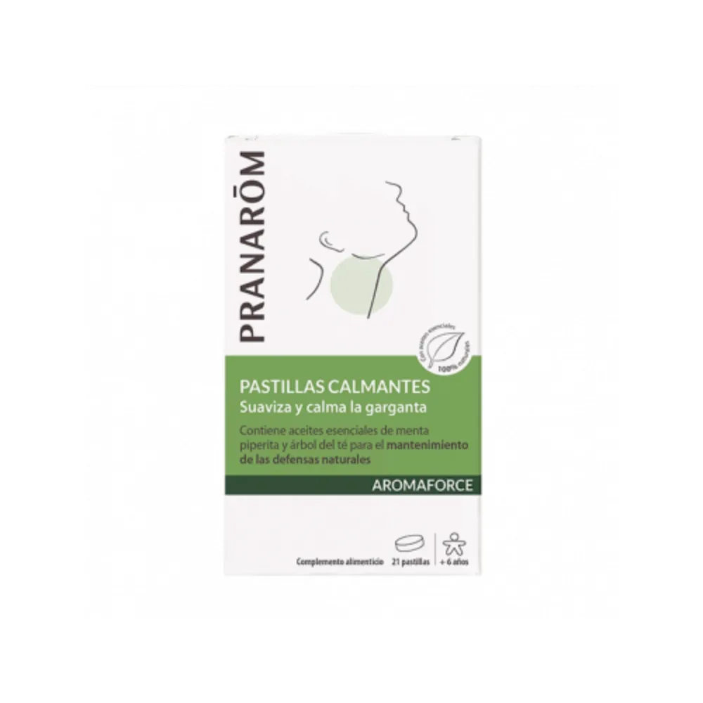 PRANAROM Aromaforce pastillas calmante 21 comprimidos