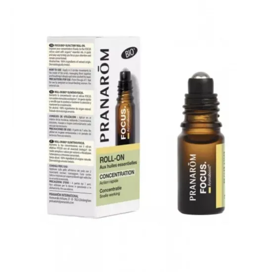 PRANAROM Aromaboost focus roll-on 5ML