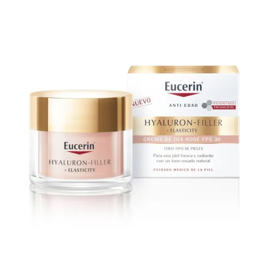 EUCERIN Hyaluron Filler + Elasticity Crema de Día Rosé FPS30 50 ml