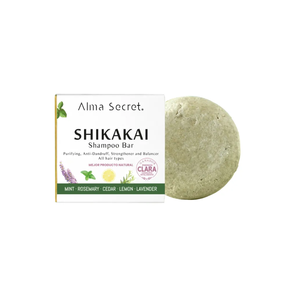 ALMA SECRET Champú Sólido Shikakai Anticaída 85gr ALMA SECRET Champú Sólido Shikakai Anticaída 85gr