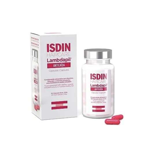 ISDIN Haircare Anticaída Lambdapil Anticaída 60 Cápsulas