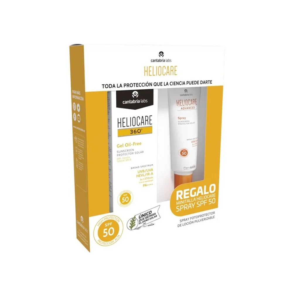 HELIOCARE Pack gel oil free advanced gel HELIOCARE Pack gel oil free advanced gel