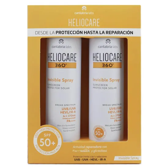 HELIOCARE 360º spray invisible spf 50+ duplo
