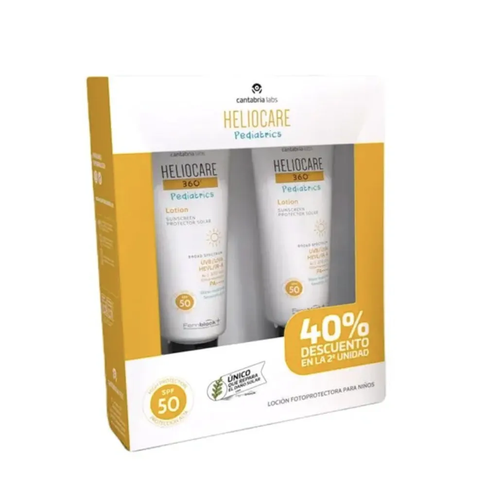 HELIOCARE Pack Duplo 360º Lotion Pediatric 200ml
