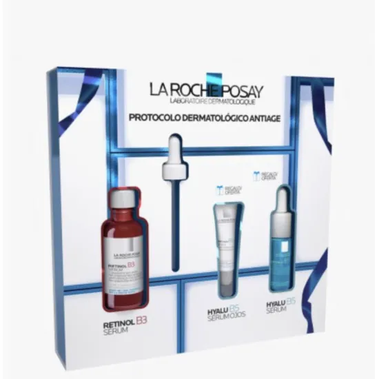 LA ROCHE POSAY Cofre Retinol B3 Serum 30ml + Hyalu B5 Serum Ojos 5ml + Hyalu B5 Serum 10ml