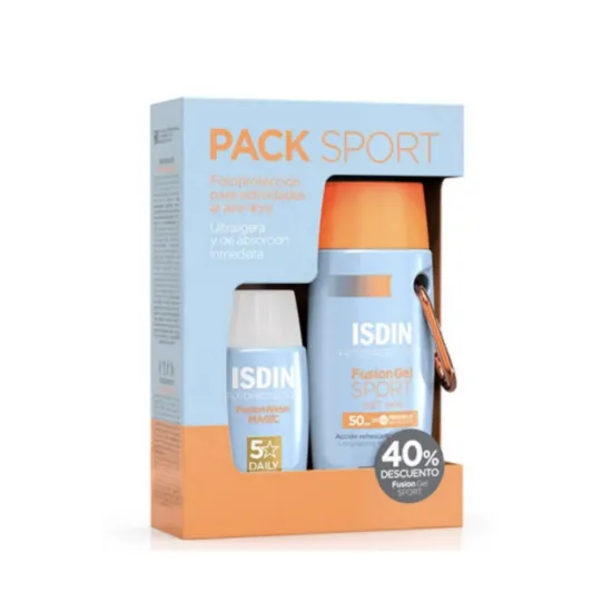 ISDIN PACK Fusion Gel Sport 100ml + Fusion Water Magic 50ml