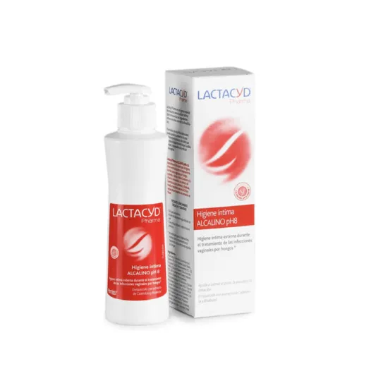 LACTACYD higiene íntima alcalino PH8 250 ml