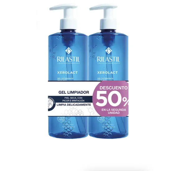 RILASTIL XEROLACT gel limpiador delicado y protector pack