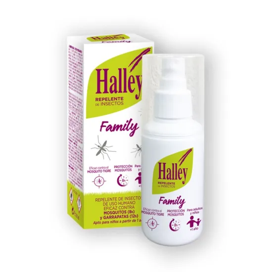 HALLEY Family Repelente Vaporizador 100 Ml