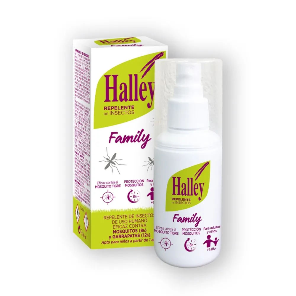 HALLEY Family Repelente Vaporizador 100 Ml