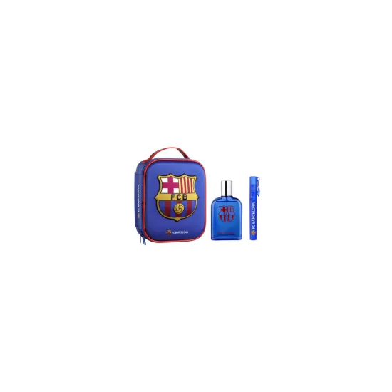 AIRVAL FC BARCELONA NECESER EDT SPRAY 100 ML +...