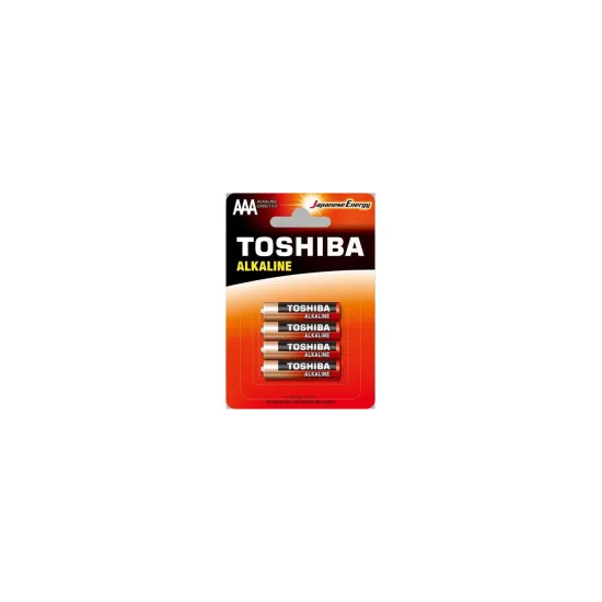 TOSHIBA PILAS 4UDS AAA ALCALINA LR03
