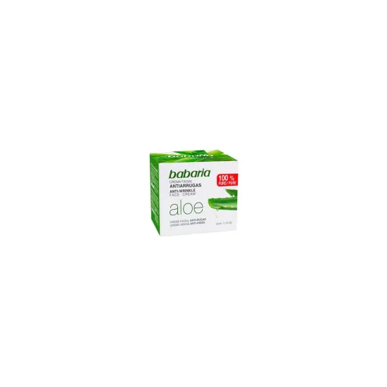BABARIA FACIAL CREMA ANTIARRUGAS ALOE 50ML