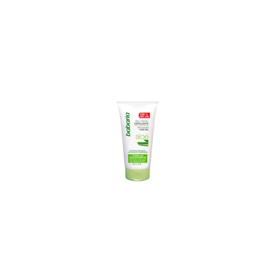 BABARIA FACIAL GEL EXFOLIANTE ALOE 100ML