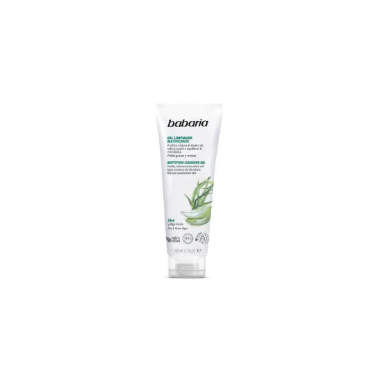 BABARIA FACIAL GEL LIMPIADOR ALOE 150ML