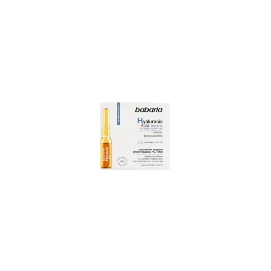 BABARIA FACIAL AMPOLLAS ACIDO HIALURONICO 10ML