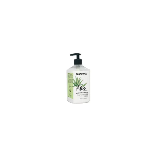 BABARIA MANOS JABON ALOE 500 ML