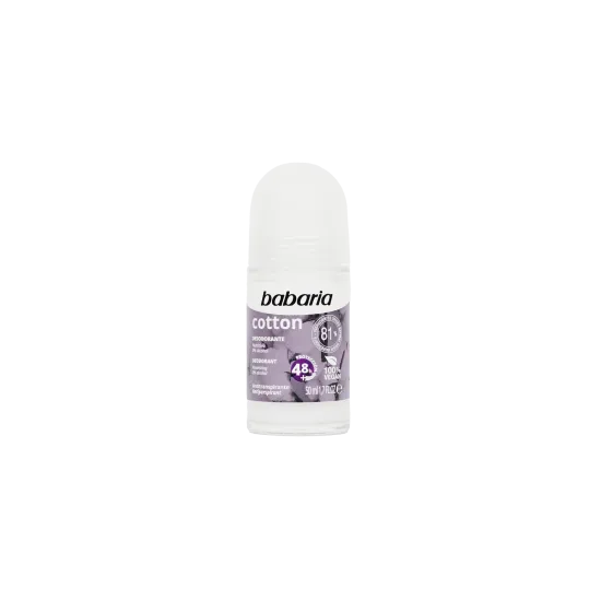 BABARIA DESODORANTE COTTON ROLL-ON 50ML