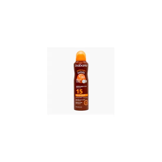 BABARIA SOL. BRUMA ACEITE SECO SPF15 200 ML