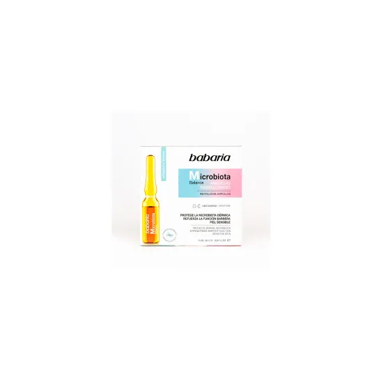 BABARIA FACIAL AMPOLLAS MICROBIOTACA...