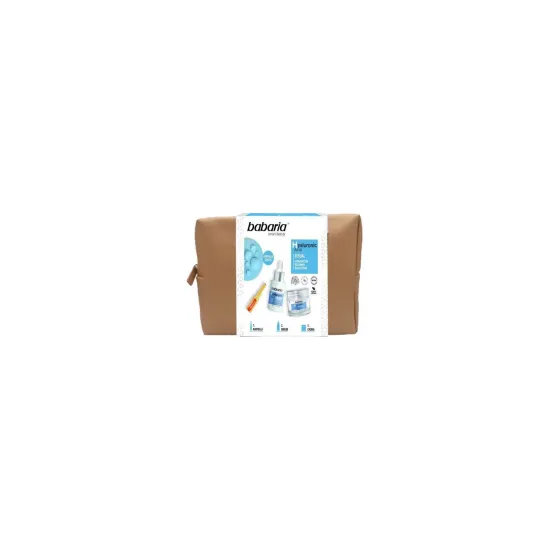 BABARIA FACIAL ACIDO HYALURONICO NECESER DORADO