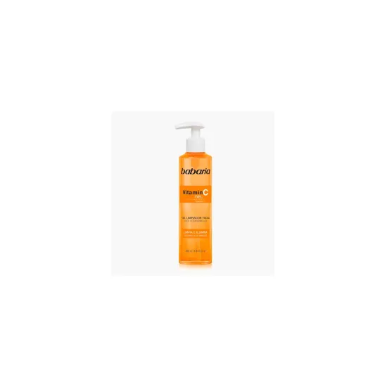 BABARIA FACIAL GEL LIMPIADOR VITAMINA C 200ML