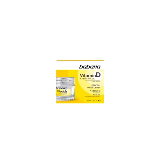 BABARIA FACIAL CREMA FACIAL RITUAL VITAMINA D 50ML