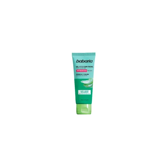 BABARIA SOL. AFTER SUN FACIAL GEL ALOE 75 ML