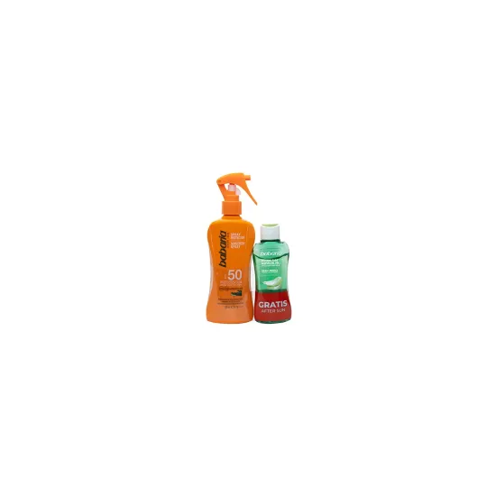 BABARIA SOL. SPRAY PROTECTOR SOLAR ALOE F50 200...
