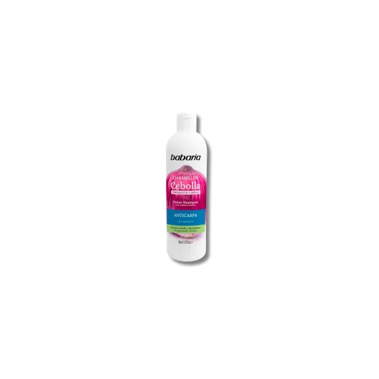BABARIA CAPILAR CHAMPU CEBOLLA ANTICASPA 380ML