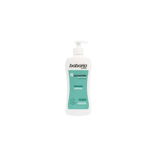 BABARIA CORPORAL LECHE VITAMINA NIACINAMIDE 400ML