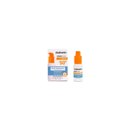 BABARIA SOL. SERUM SOLAR ACIDO HIALURONICO...