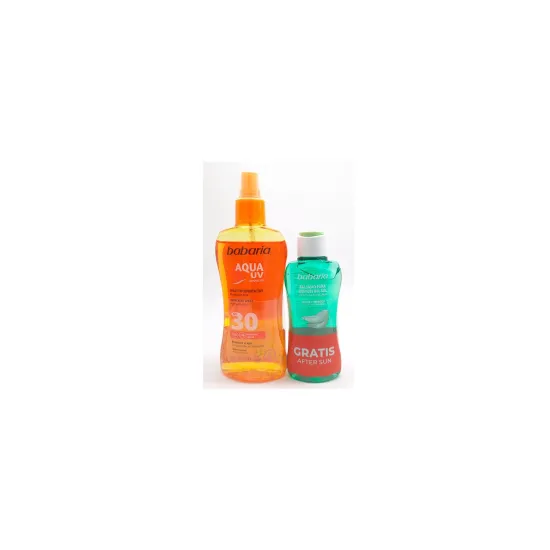 BABARIA SOL. PACK SPRAY AQUA UV SPRAY SPF30 200...