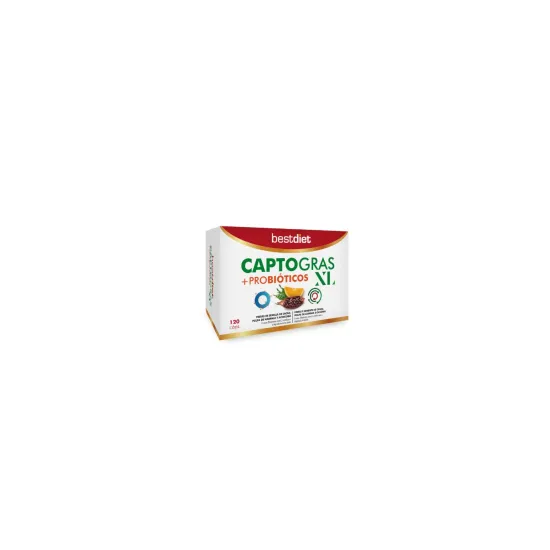 BESTDIET CAPTOGRAS XL + PROBIOTICO 120 CAPSULAS