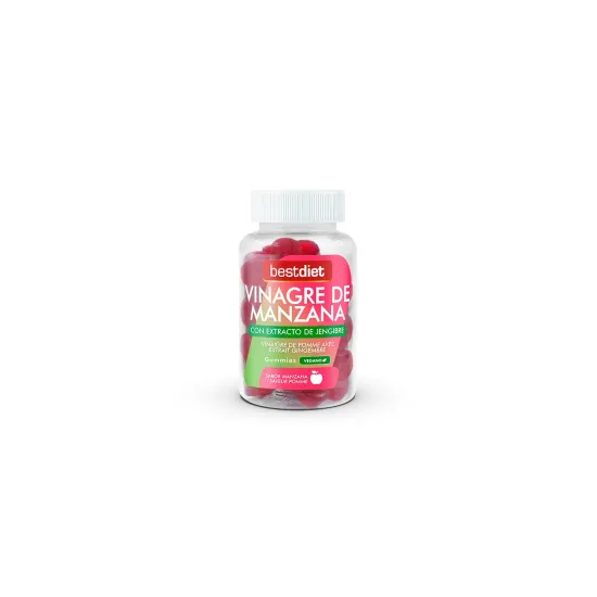BESTDIET VINAGRE DE MANZANA GOMINOLA 60 UDS