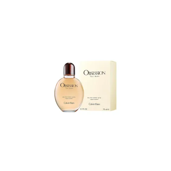 CK OBSESSION MEN EDT SPRAY 75 ML