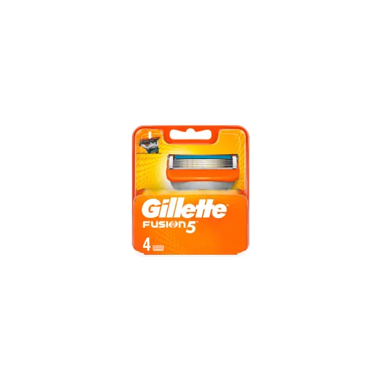 GILLETTE FUSION 5 CARGADOR 4 UNIDADES