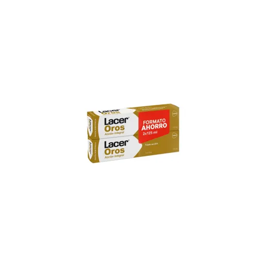 LACER OROS PASTA DENTAL 125 ML DUPLO