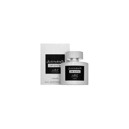 LATTAFA CONFIDENTIAL PLATINUM EDP SPRAY 100 ML