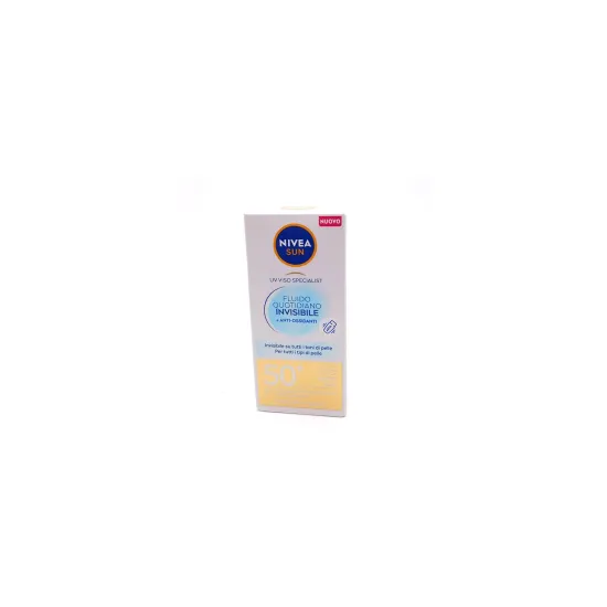 NIVEA SUN FACIAL UV FLUIDO INVISIBLE SFP50 40 ML