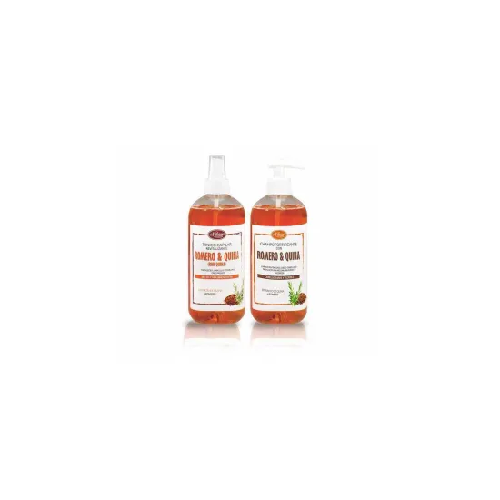 NURANA PACK RON QUINA CHAMPU 500ML + TONICO 500ML
