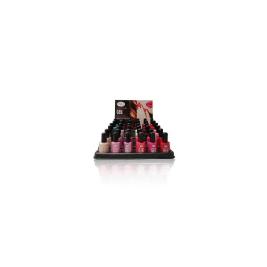 NURANA LACA UÑAS EFECTO GEL EXPOSITOR 36UDS