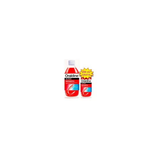 ORALDINE COLUTORIO 400 ML + 200 ML REGALO