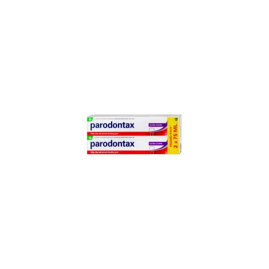 PARODONTAX PASTA DENTAL ULTRA CLEAN 75 ML DUPLO