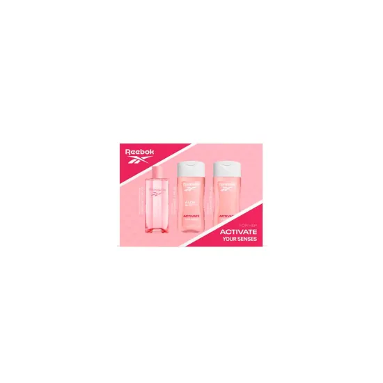 REEBOK ACTIVATE YOUR SENSES WOMAN EDT 100ML SETS