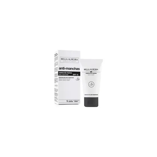 BELLA AURORA CREMA DE MANOS ANTIMANCHAS  SPF 15...