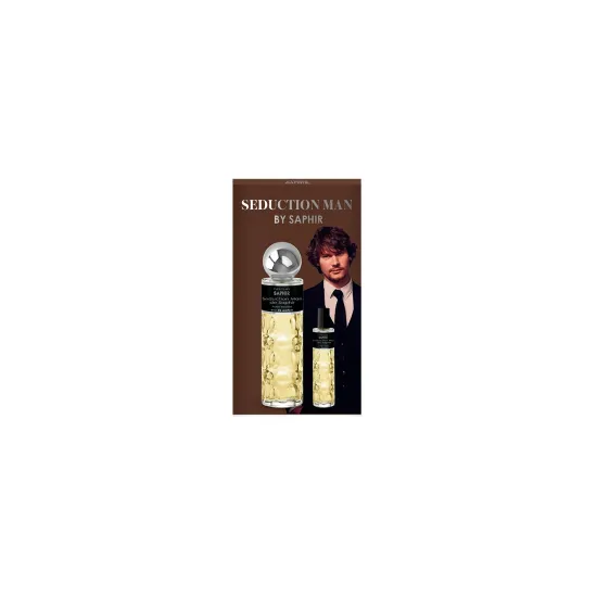 SAPHIR SEDUCTION MAN EDP SPRAY 200 ML + EDP 30 ML