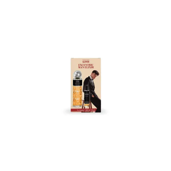 SAPHIR EXCENTRIC MAN ELIXIR EDP SPRAY 200 ML +...