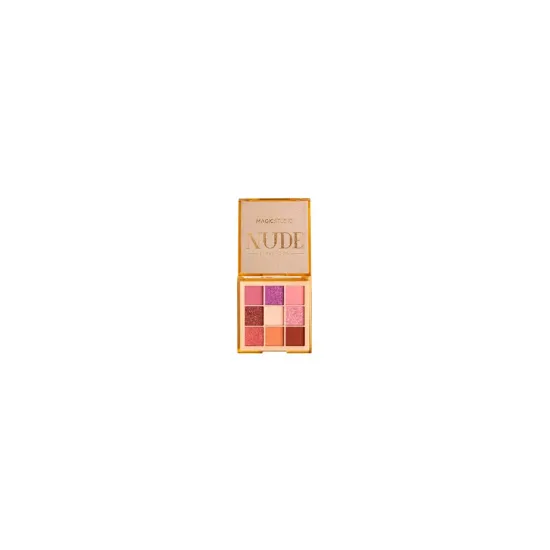 MAGIC STUDIO NUDE EYESHADOW MINI PALETA 9 COLORES